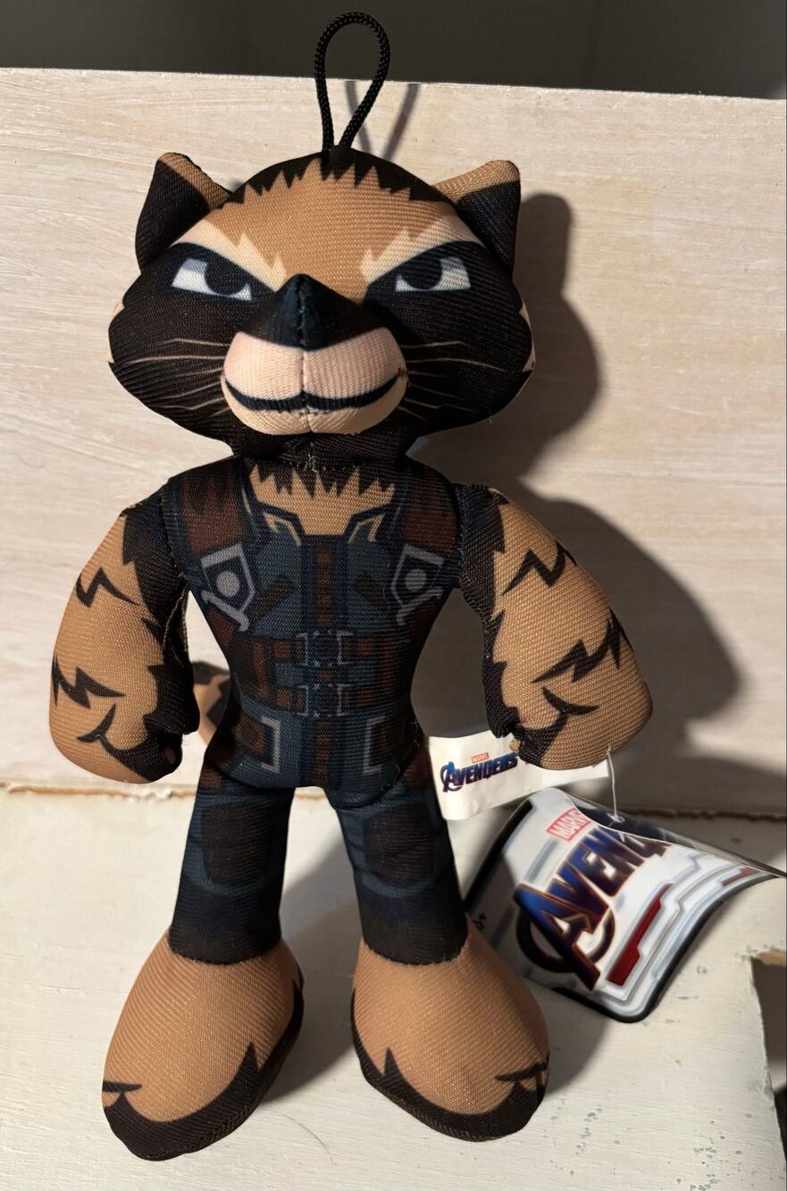 Marvel Avengers Endgame Rocket 9-inch plush